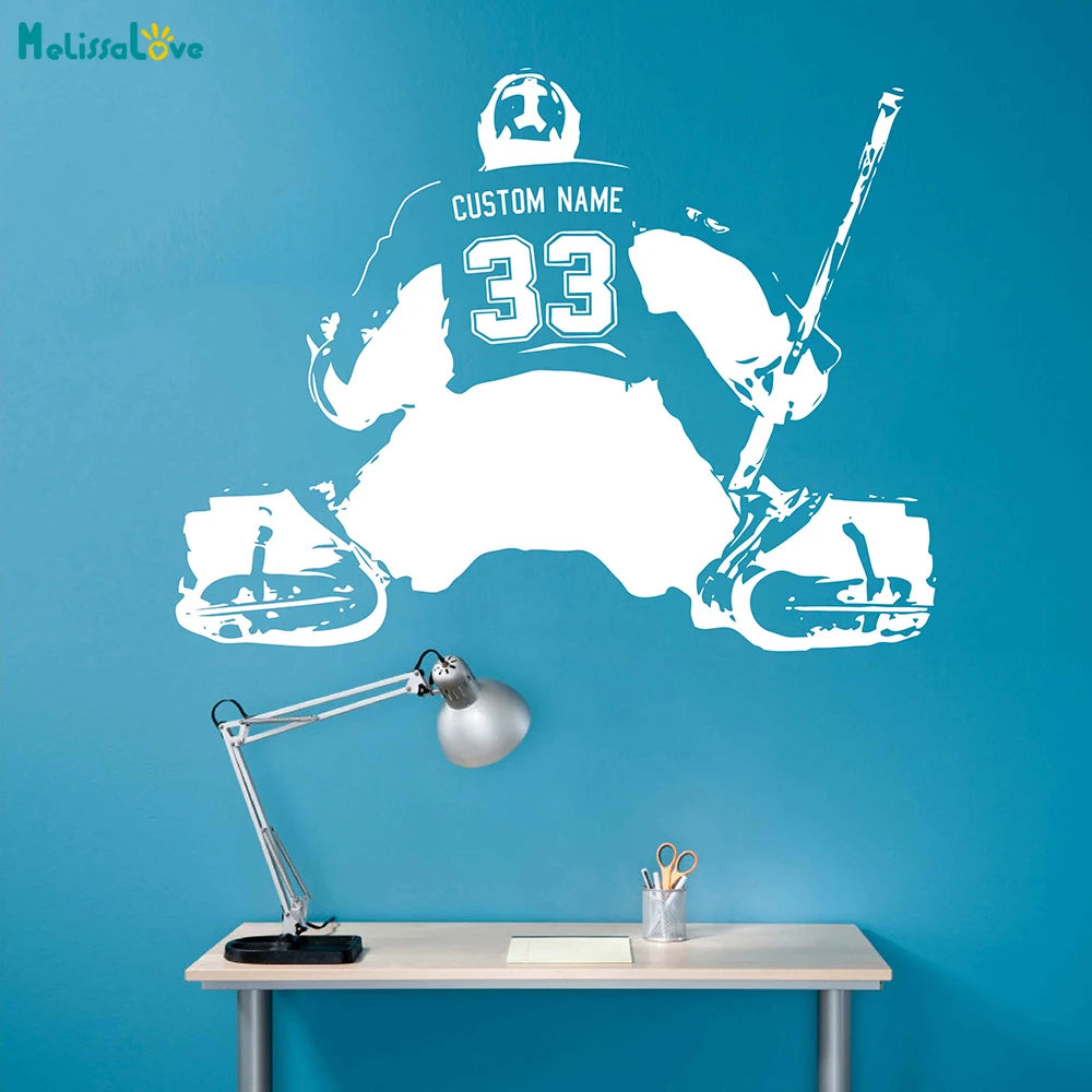 Stickers Mural Goalie