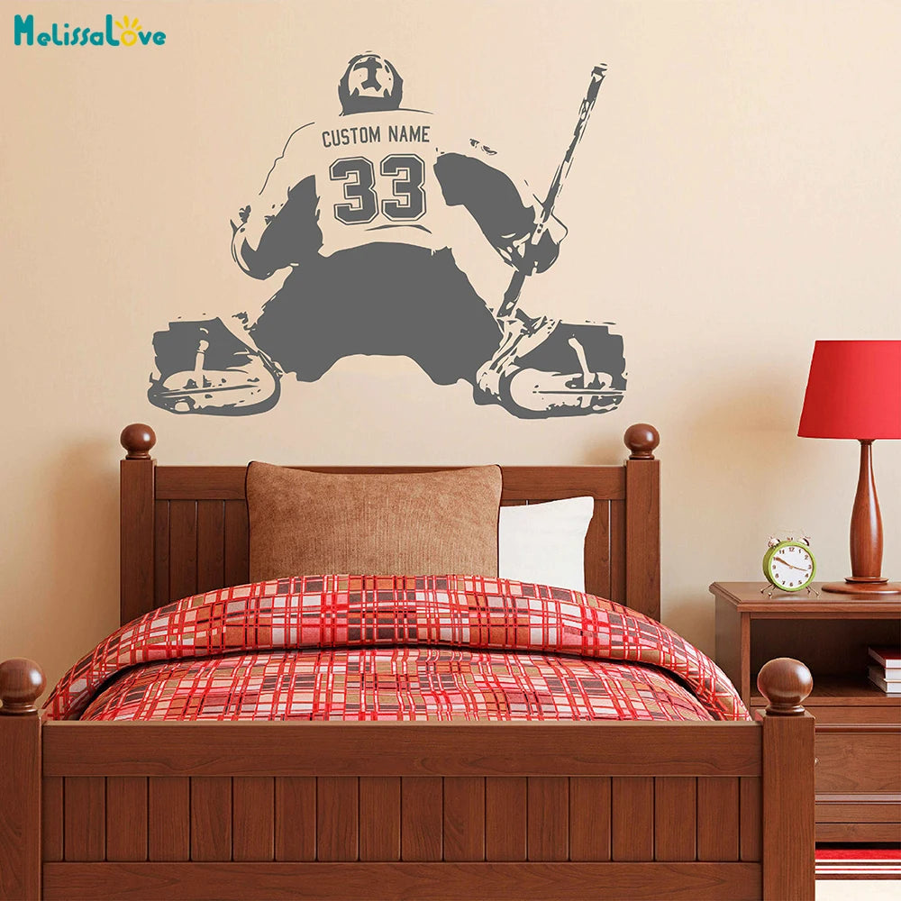 Stickers Mural Goalie