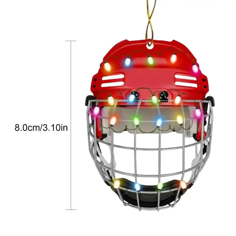 Casque Hockey Sapin Noel - FrencHockey