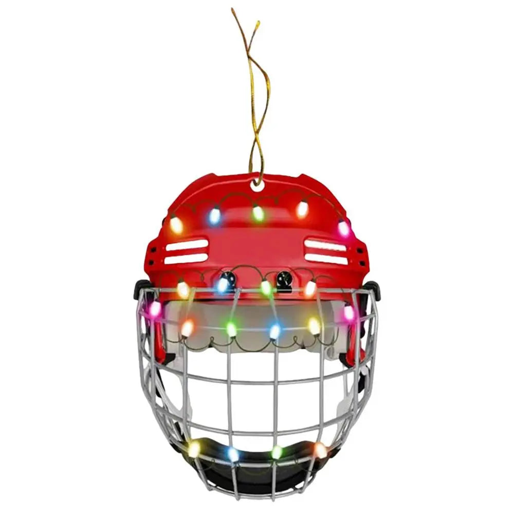 Casque Hockey Sapin Noel - FrencHockey