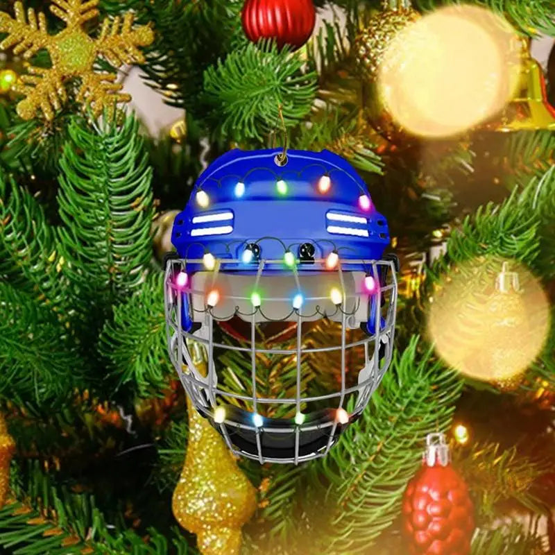 Casque Hockey Sapin Noel - FrencHockey