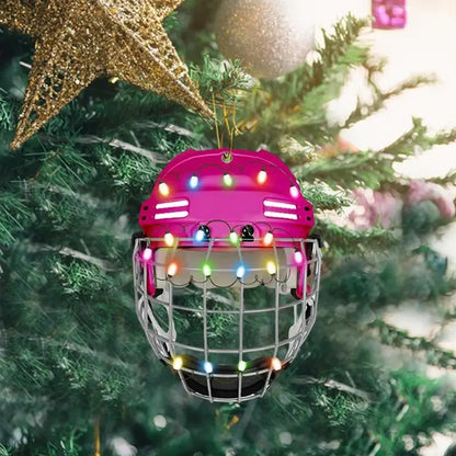 Casque Hockey Sapin Noel - FrencHockey