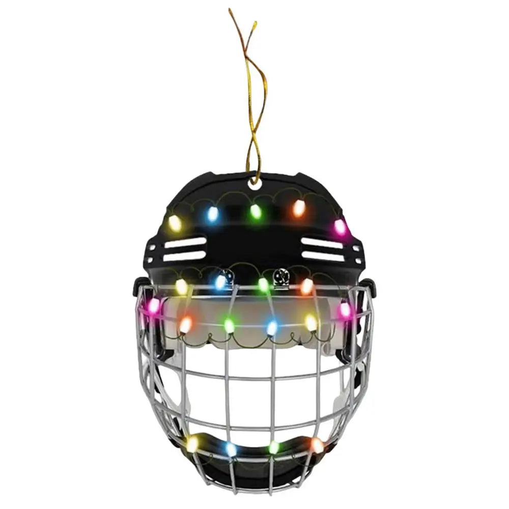 Casque Hockey Sapin Noel - FrencHockey