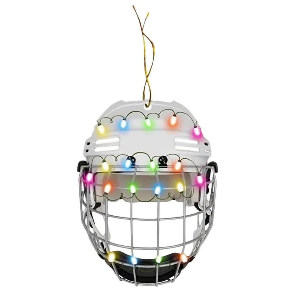 Casque Hockey Sapin Noel - FrencHockey