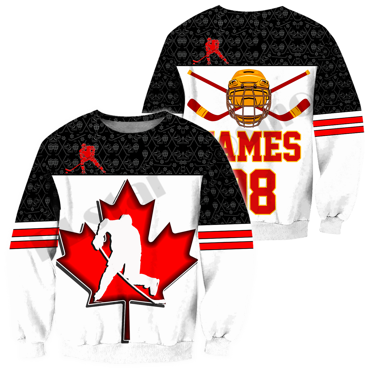 Sweat Canada Personnalisé - FrencHockey