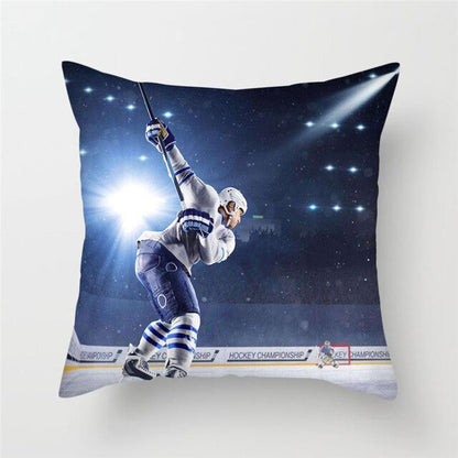 Housse de coussin Hockey 45x45cm - FrencHockey