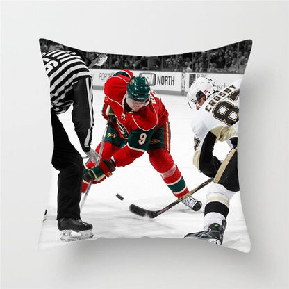 Housse de coussin Hockey 45x45cm - FrencHockey