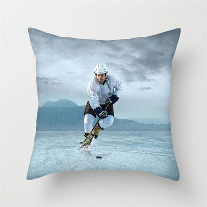 Housse de coussin Hockey 45x45cm - FrencHockey